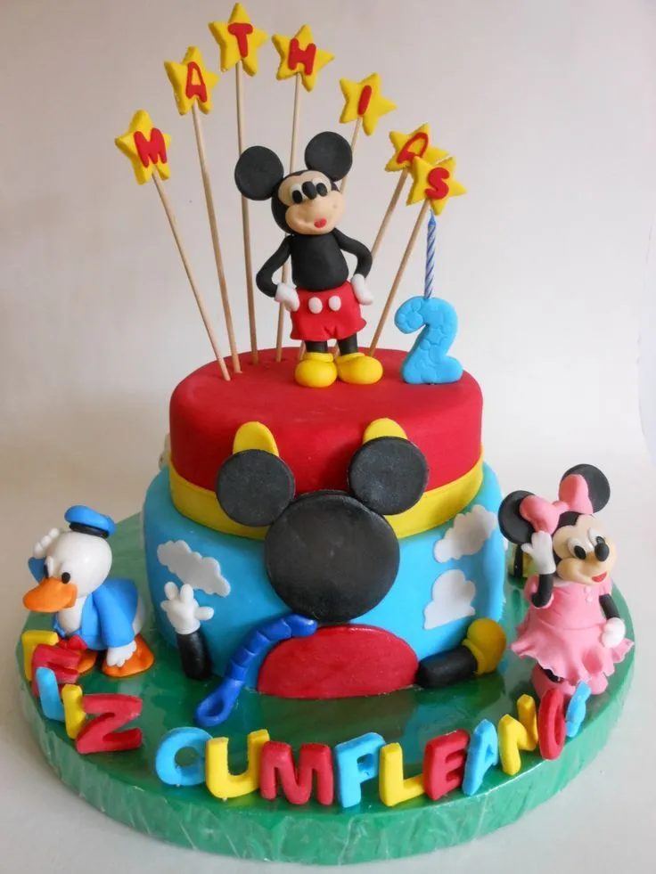 Torta Mickey Mouse y sus amigos 100% Comestible. | tortas ...