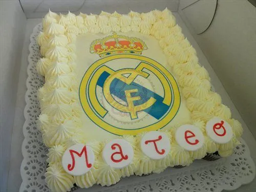 Torta mini cupcakes Real Madrid | Flickr - Photo Sharing!