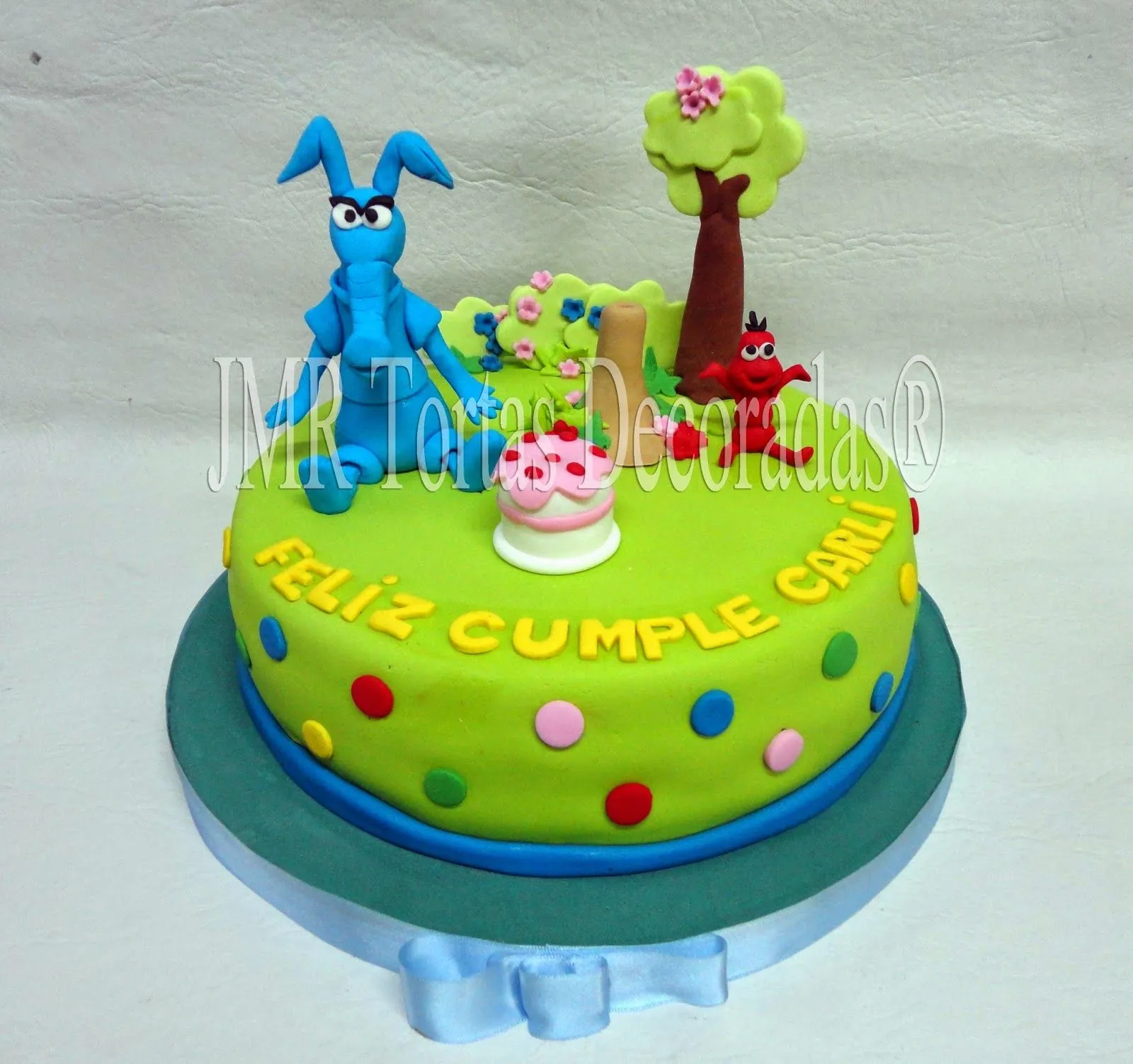 Torta Oso Hormiguero de la pantera rosa! | JMR Tortas Decoradas