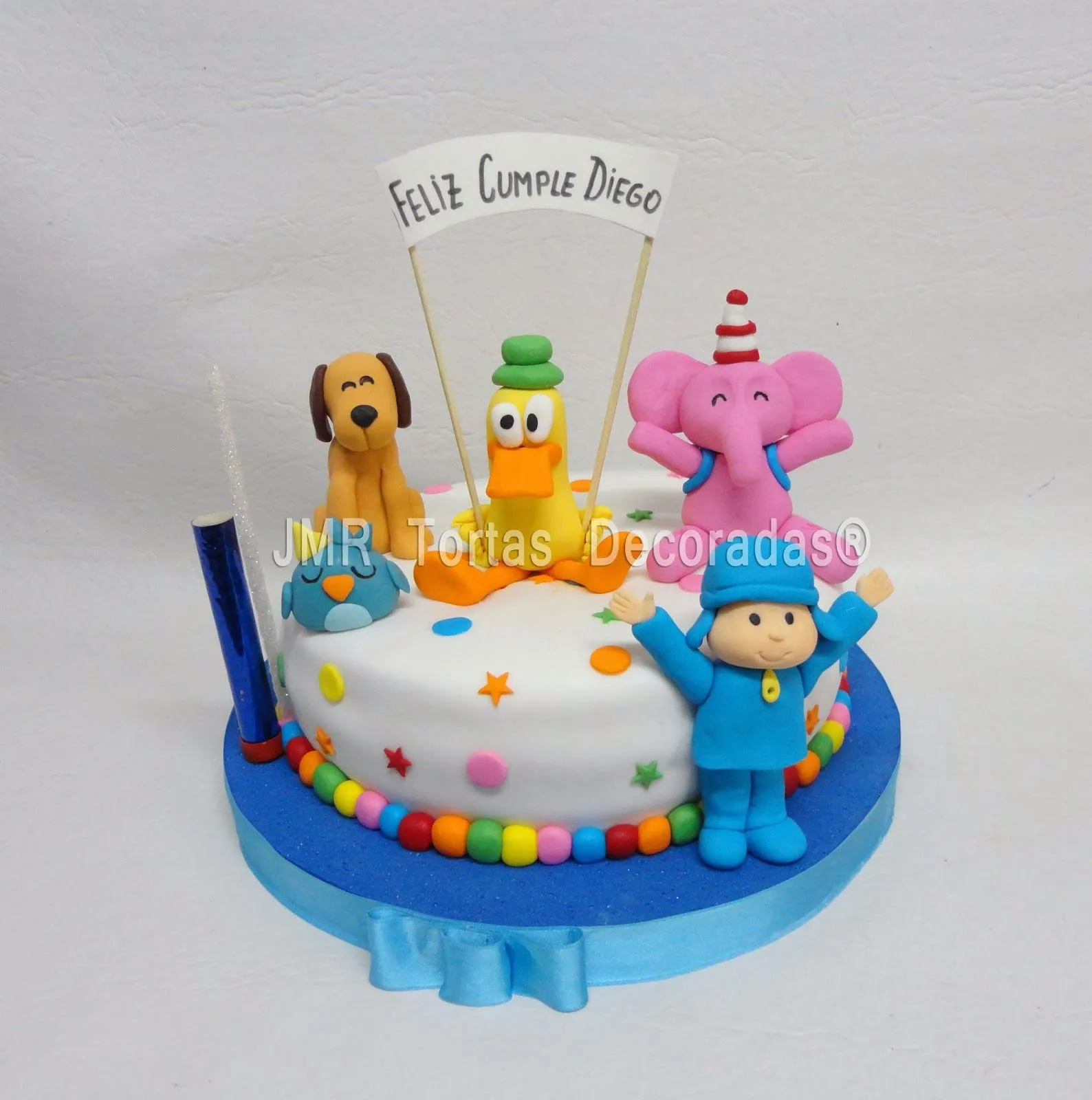 Torta Pocoyo y amigos | JMR Tortas Decoradas