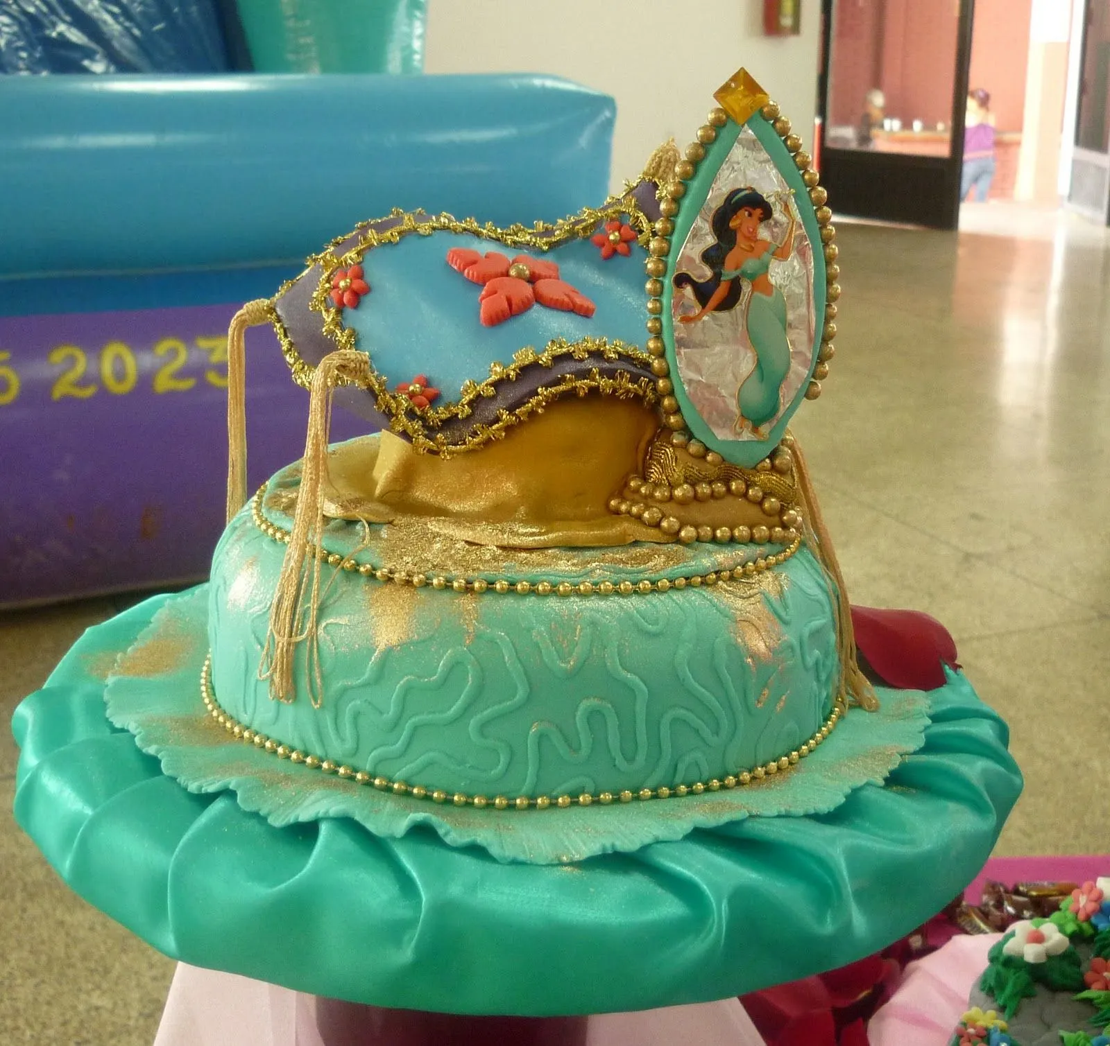 Tortas de la princesa jazmin - Imagui