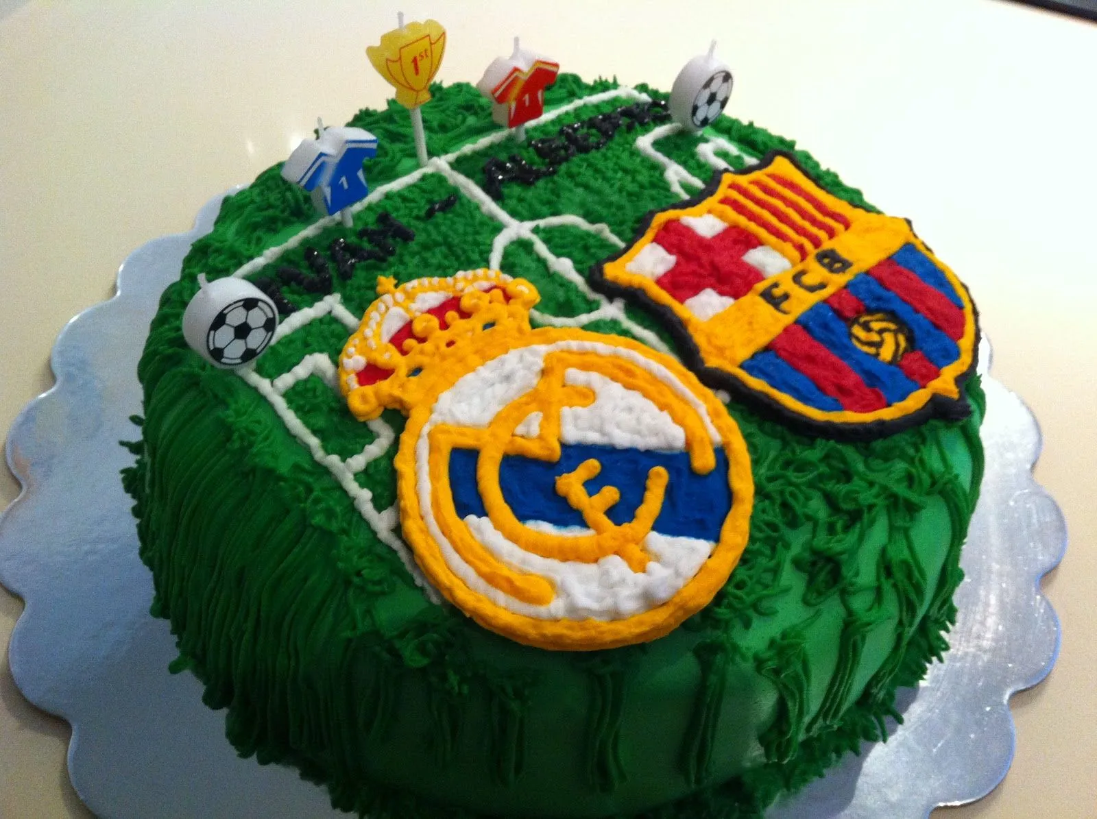 Tortas decoradas de real madrid - Imagui