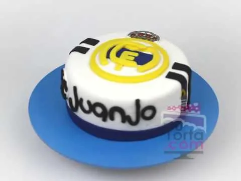 Torta Real Madrid Logo - YouTube