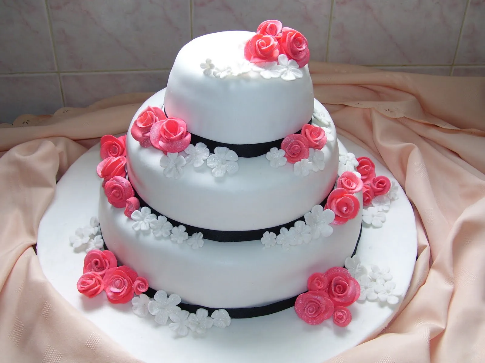 Torta rosas