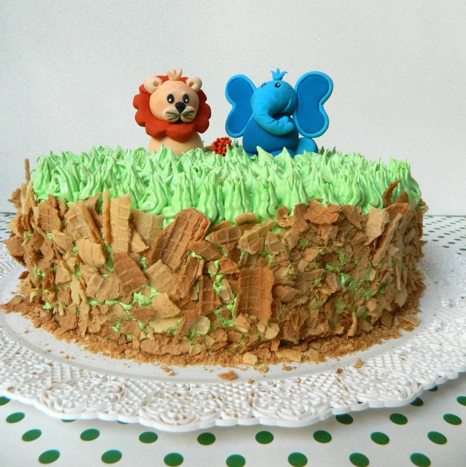 Torta de safari bebé - Imagui