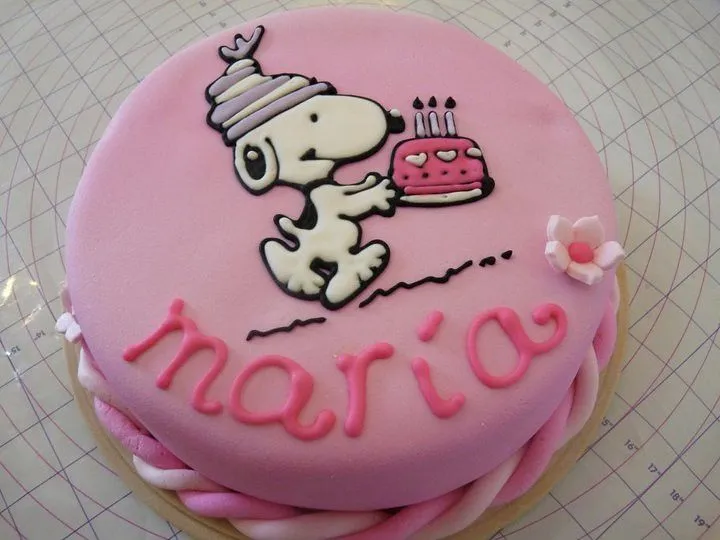 Torta Snoopy | Torta Snoopy | By: Tartine_rosario | Flickr - Photo ...