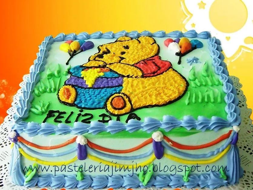 Torta Winnie Pooh | Pastelería JimJho