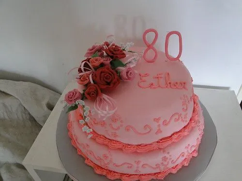 Tortas de 80 años para mujer - Imagui