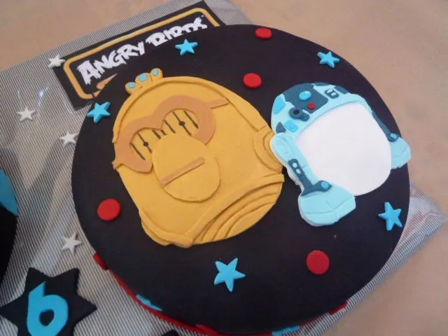 Tartas Angry Birds star wars - Imagui