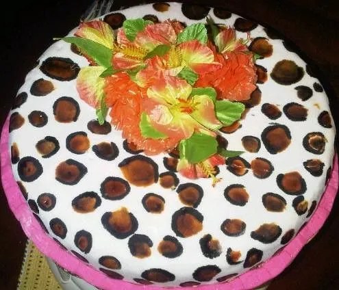 TORTA ANIMAL PRINT FLOR. | Flickr - Photo Sharing!