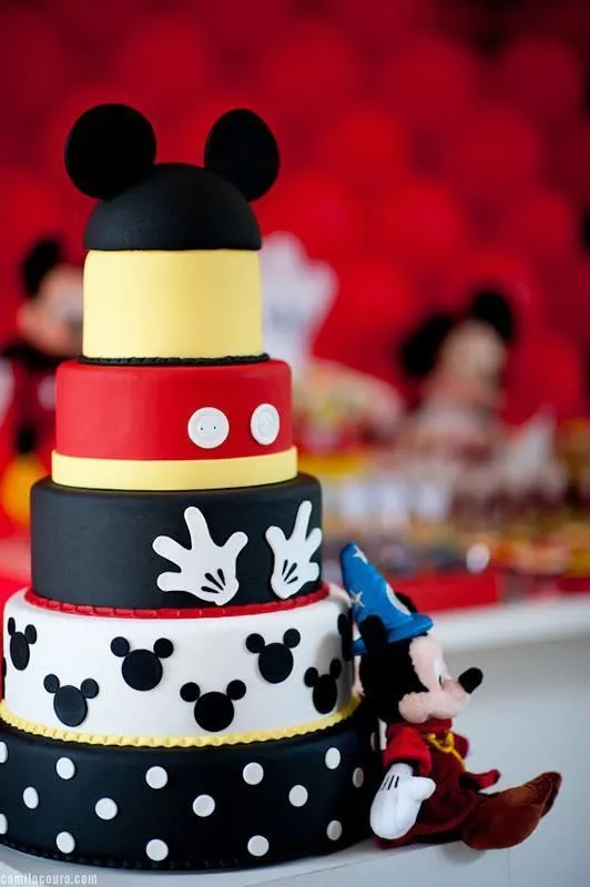 TORTA DE MICKEY 1 | TORTAS BELLAS | Pinterest
