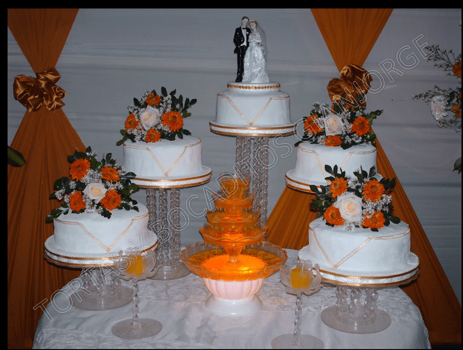 TORTAS Y BOCADITOS "GIANJORGE": TORTAS DE MATRIMONIO