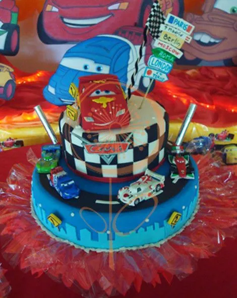 Torta infantil. CARS 2 | Flickr - Photo Sharing!