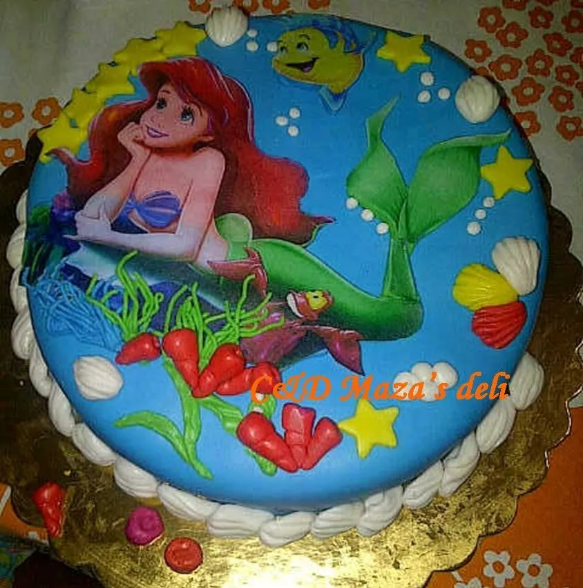 tortas de cumpleaños de la sirenita ariel - Buscar con Google ...