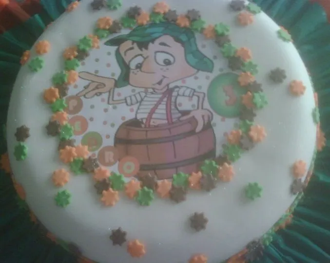 Tortas y Decoraciones: Torta de El Chavo