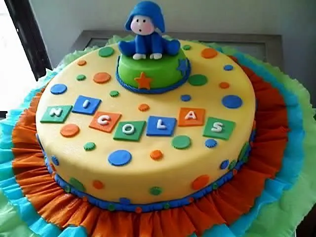 Tortas y Decoraciones: Torta Pocoyo