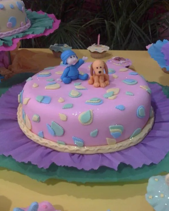 Tortas y Decoraciones: Torta de Pocoyo para Niña