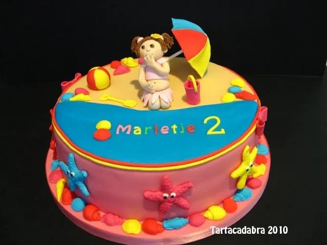 Tortas decoradas al estilo hawaiano - Imagui