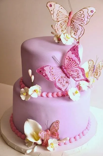 Tortas Decoradas de Mariposas | tortas | Pinterest