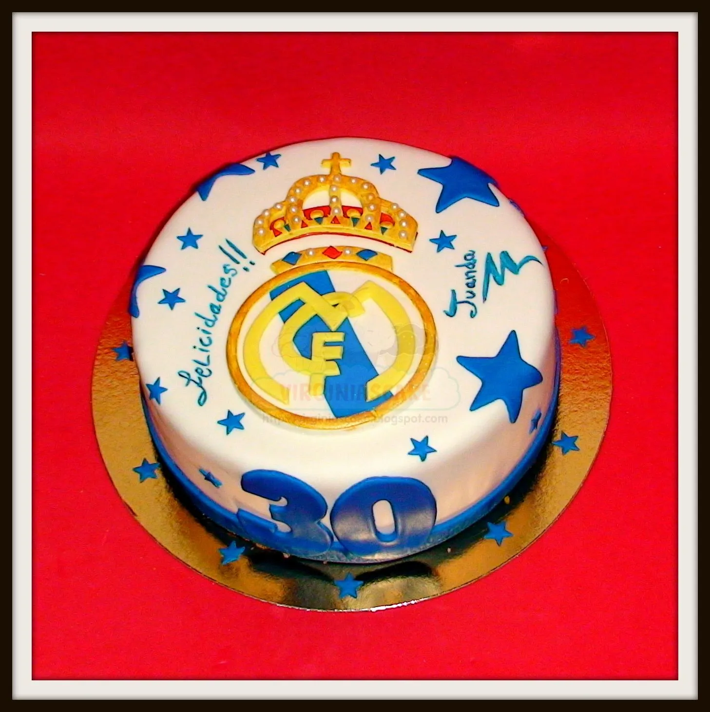 Tortas decoradas de real madrid - Imagui