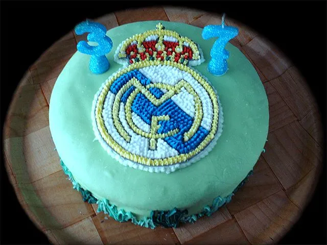 Tartas decoradas del Real Madrid - Imagui