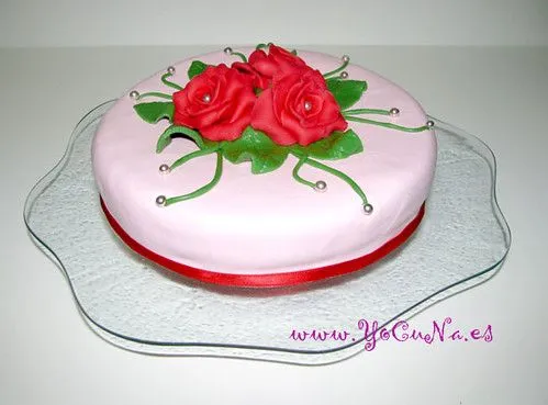 TORTAS DECORADAS CON ROSAS - Imagui