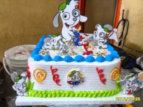 tortas para fiestas de toda clase - YouTube