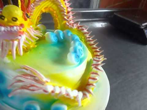 tortas en forma de dragones! - YouTube