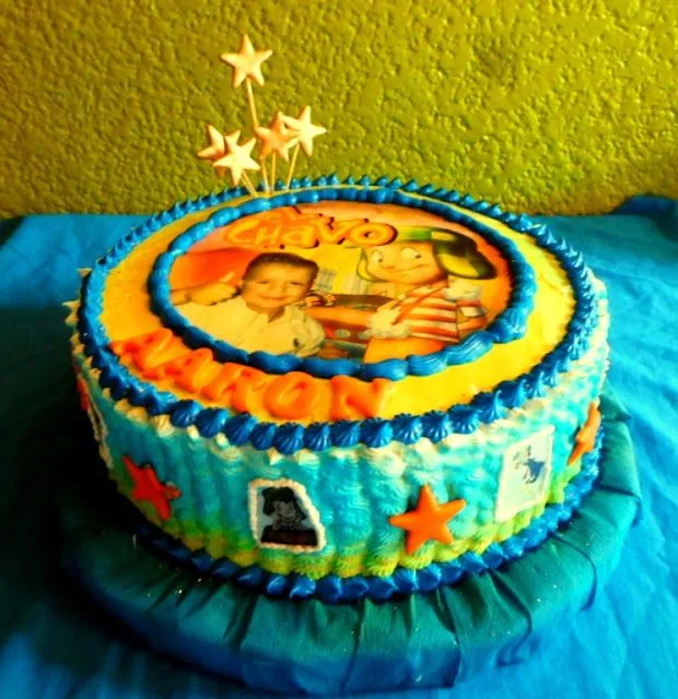 Tortas lisbesita: TORTA DEL CHAVO EN NEVADO