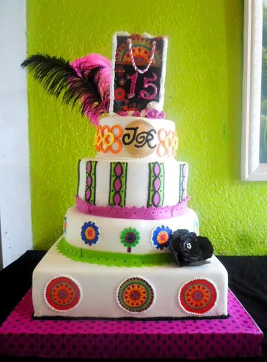 Tortas lisbesita: TORTA WAYUU DE 15 AÑOS