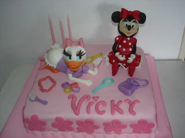 Tortas de Minnie y daisy - Imagui