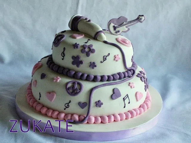 Modelos de tortas de violeta - Imagui