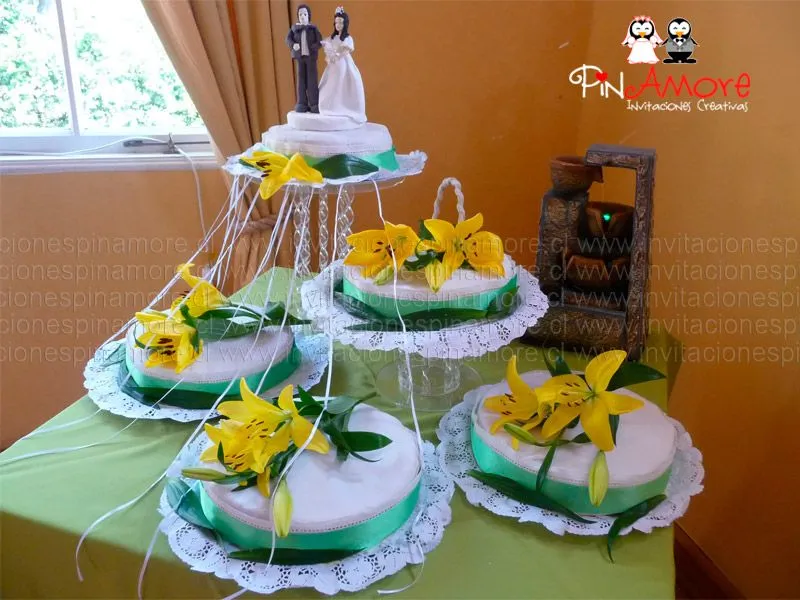 Tortas de novios artesanales