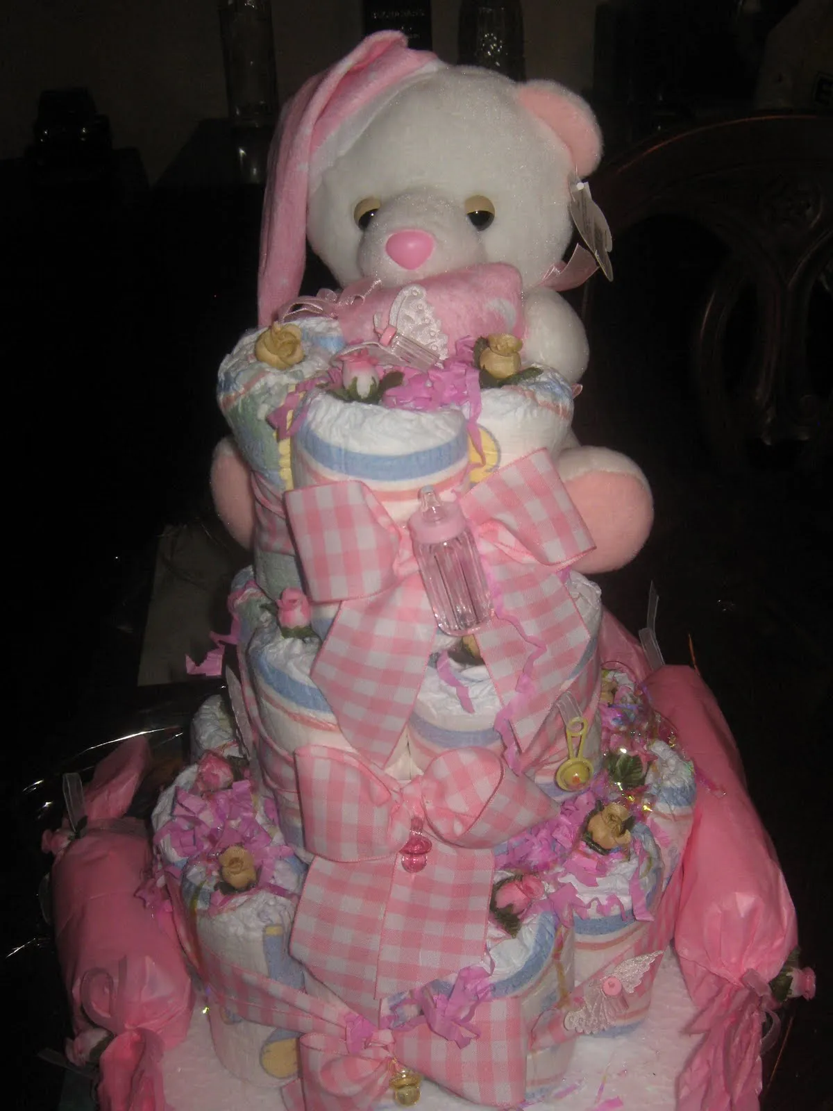 Tortas de baby shower de pañales - Imagui