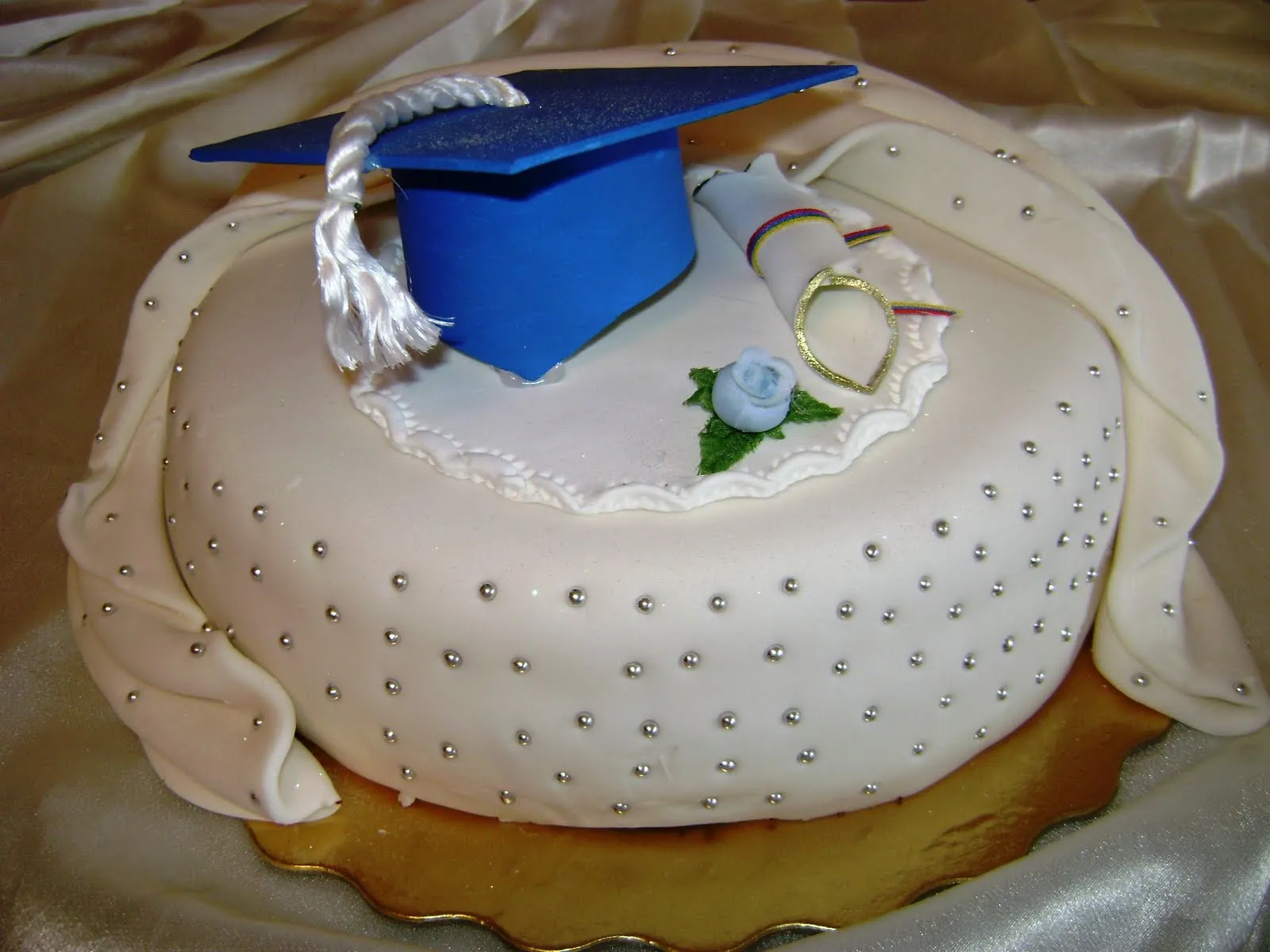 decoracion de tortas de graduacion