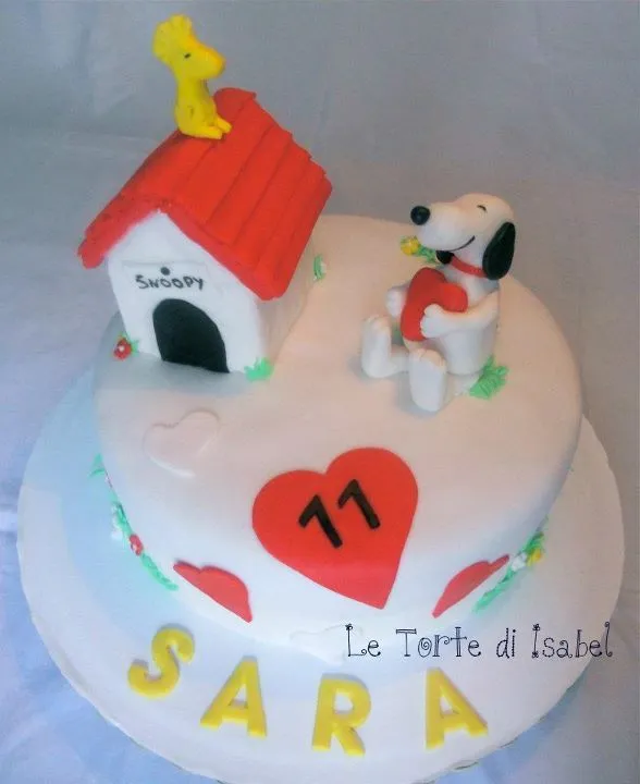 Le Torte di Isabel: Torta Snoopy