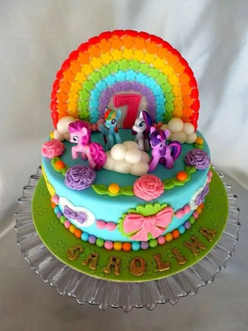 Torte di My Little Pony per Compleanni di Bambini (50 Foto ...