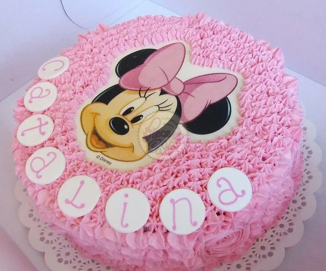 Torta de cumpleaños de Minnie Mouse - Imagui