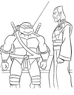 Tortugas ninja para colorear - Imagui