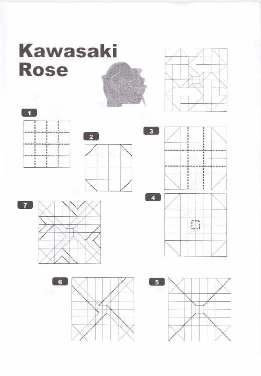 toshikazu kawasaki origami rose instructions - DriverLayer Search ...