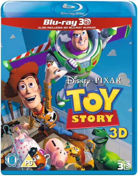 Toy Story 1 3D Blu-ray | Zavvi.