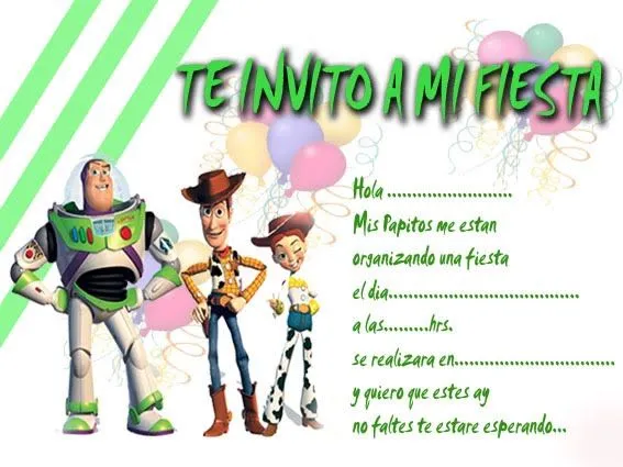 Toy Story feliz cumpleaños - Imagui