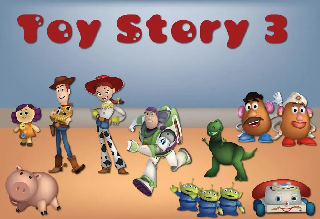 Toy Story poster by Scarletmarie16 on DeviantArt