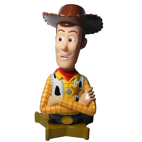 Toy Story 3 Woody Bust Bank - Monogram - Toy Story - Banks at ...