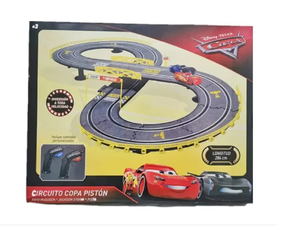 ToyMark Pista Cars Circuito Copa Pistón : Amazon.com.mx: Juguetes y Juegos