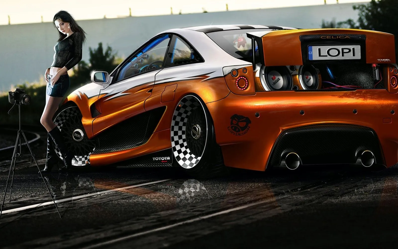 Toyota Celica Tuning - Fondos de Pantalla HD - Wallpapers HD