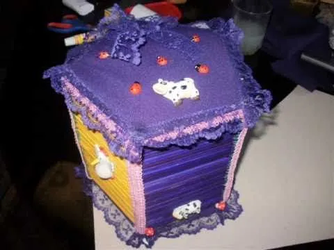 Trabajos manuales con palitos baja lengua - Imagui