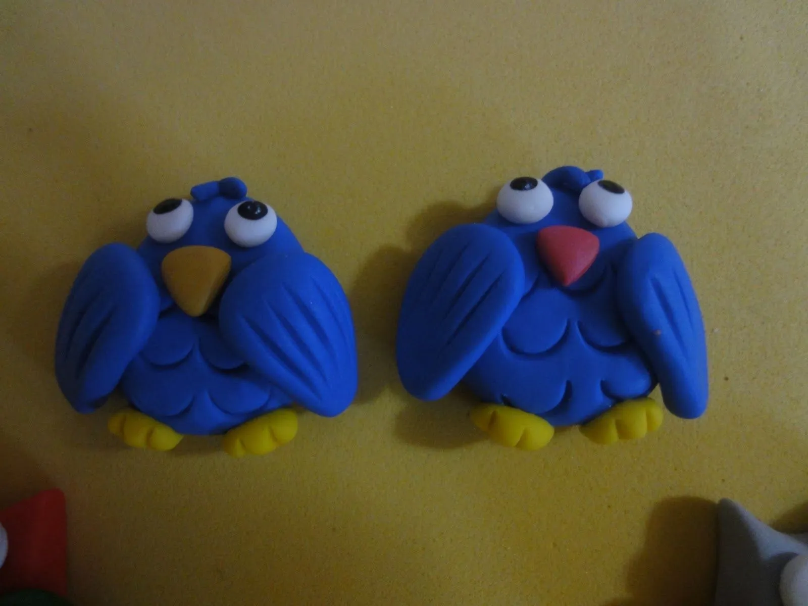 Trabajos en Masa Flexible: Hermosas Aves para decorar tortas ...