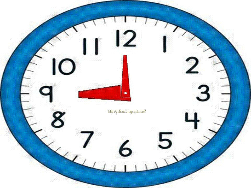 Trabajos Tic: Reloj animado