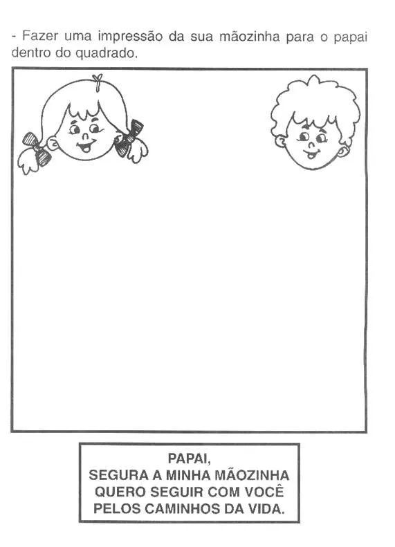 Como trabalhar dia dos pais na educação infantil - Imagui